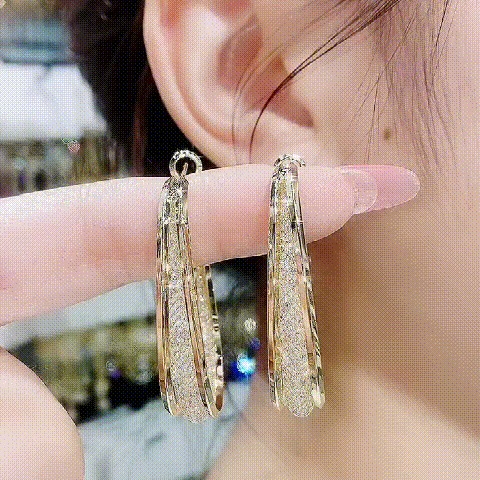 🔥Fashion Oval Earrings