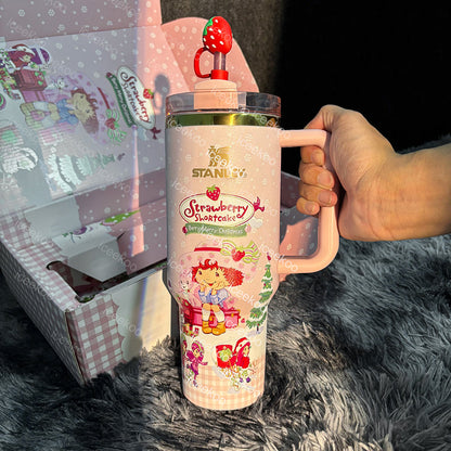 Strawberry Shortcake 40oz Tumbler 🚢Free Shipping🚢