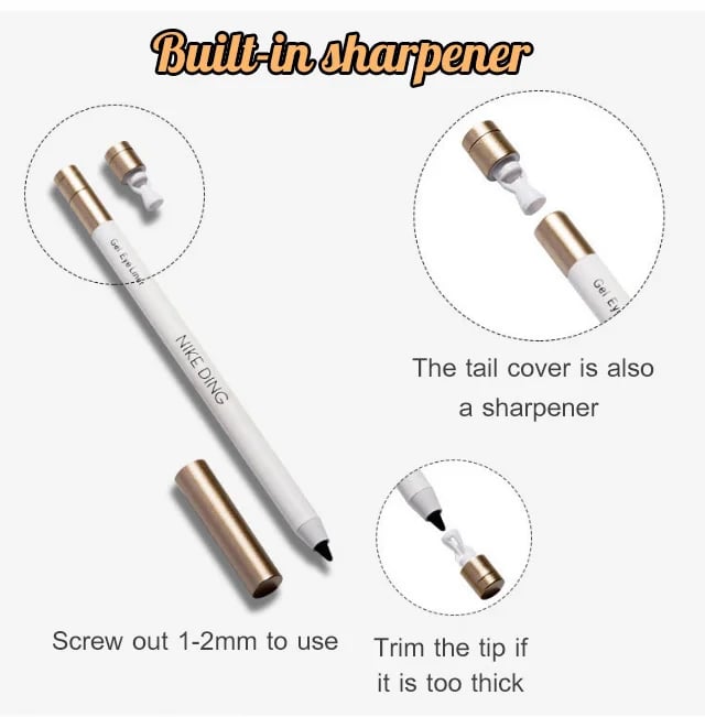 🔥Hot Sale 48% OFF🔥Non-smudging Waterproof Long-lasting Eyeliner Pencil💐BUY 1 GET 1 FREE