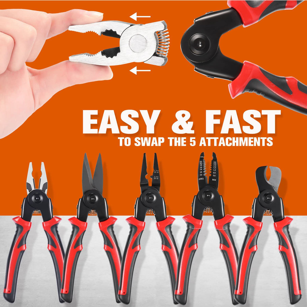 📢📢50% OFF!! ✈️Free Shipping⏰5-in-1 All-Purpose Tool Set for Heavy Use
