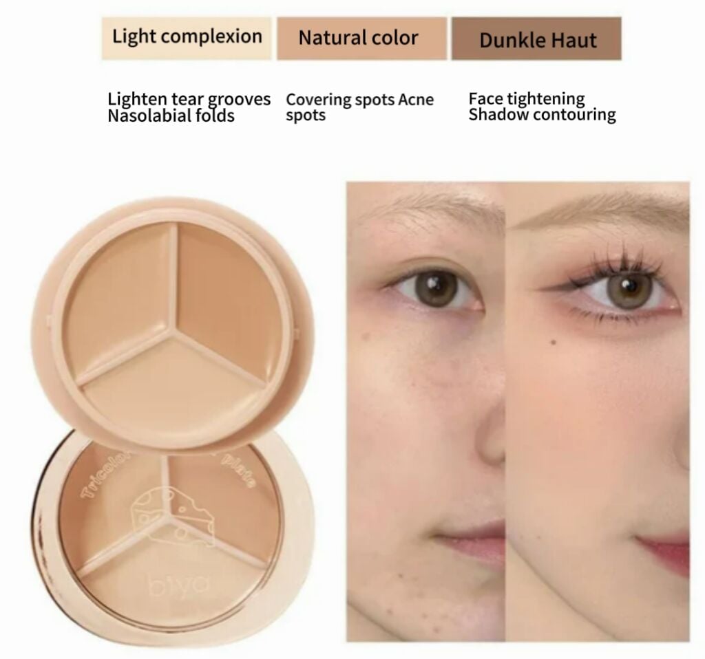 🎁Tricolor concealer