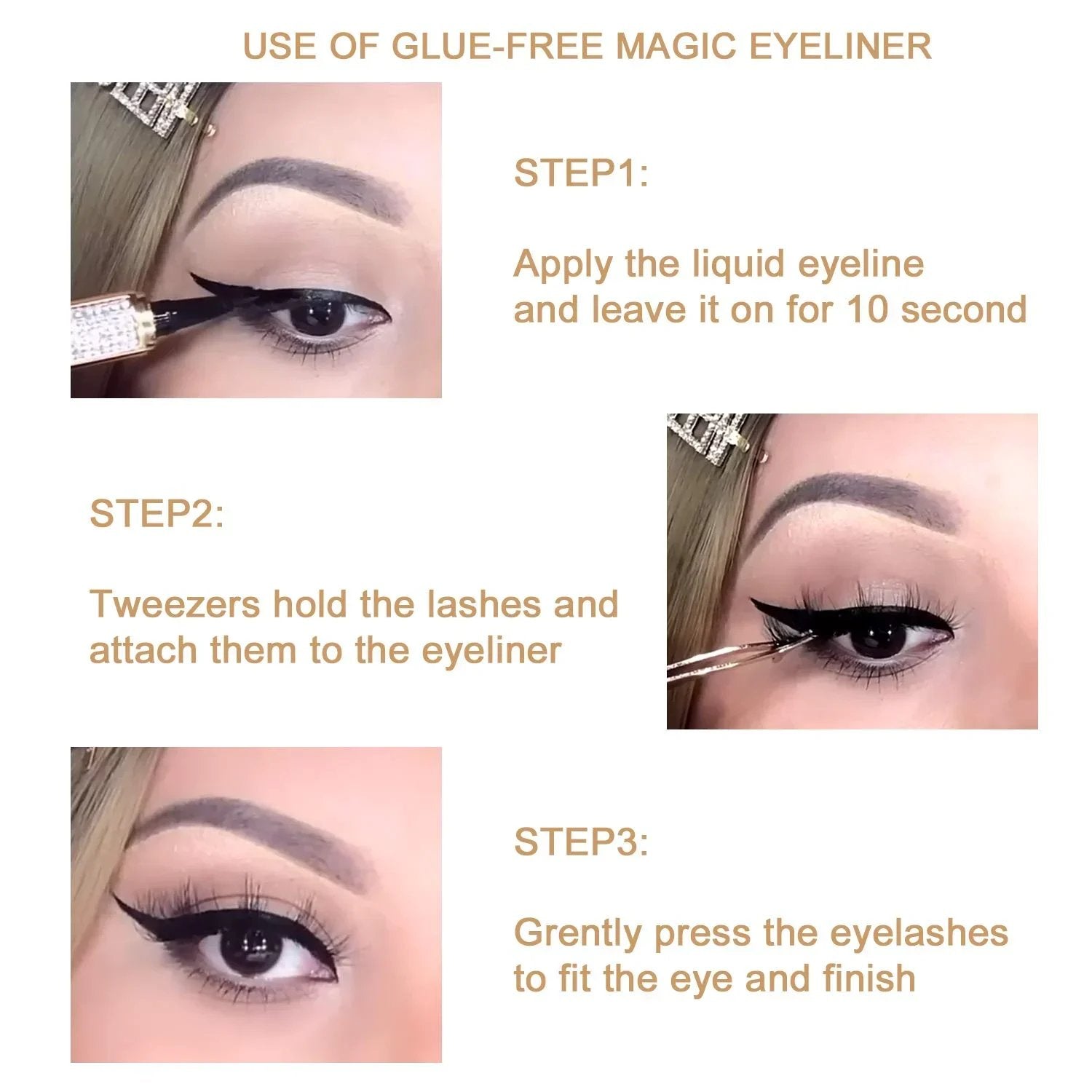 🔥2023 New Self-adhesive Eyeliner Eyelash Glue Pencil