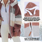 Contrasting Plush Padded Coat🐑
