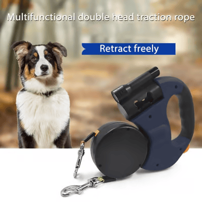 🔥Dual Retractable Dog Leash