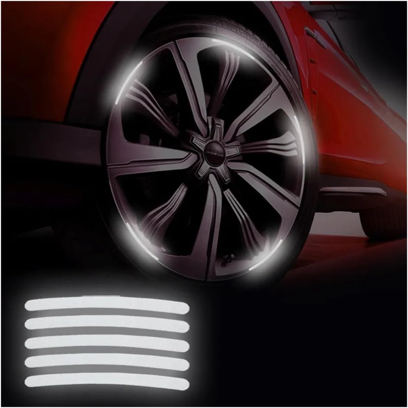20PCS Car Wheel Reflective Decorative Strip