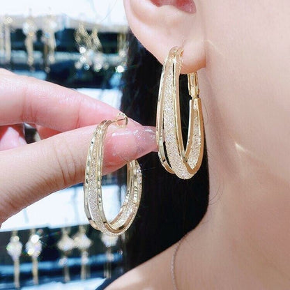 🔥Fashion Oval Earrings
