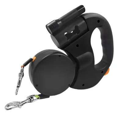 🔥Dual Retractable Dog Leash