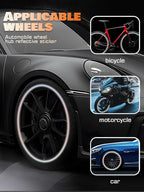 20PCS Car Wheel Reflective Decorative Strip