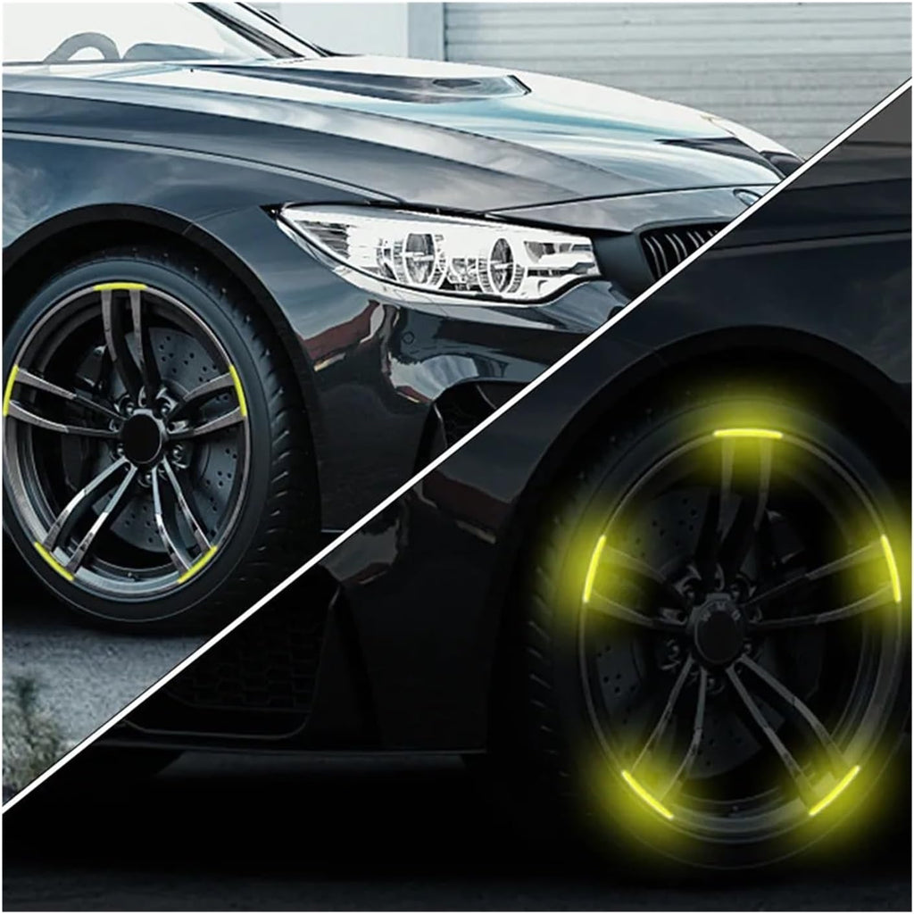 20PCS Car Wheel Reflective Decorative Strip