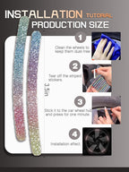 20PCS Car Wheel Reflective Decorative Strip