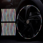 20PCS Car Wheel Reflective Decorative Strip
