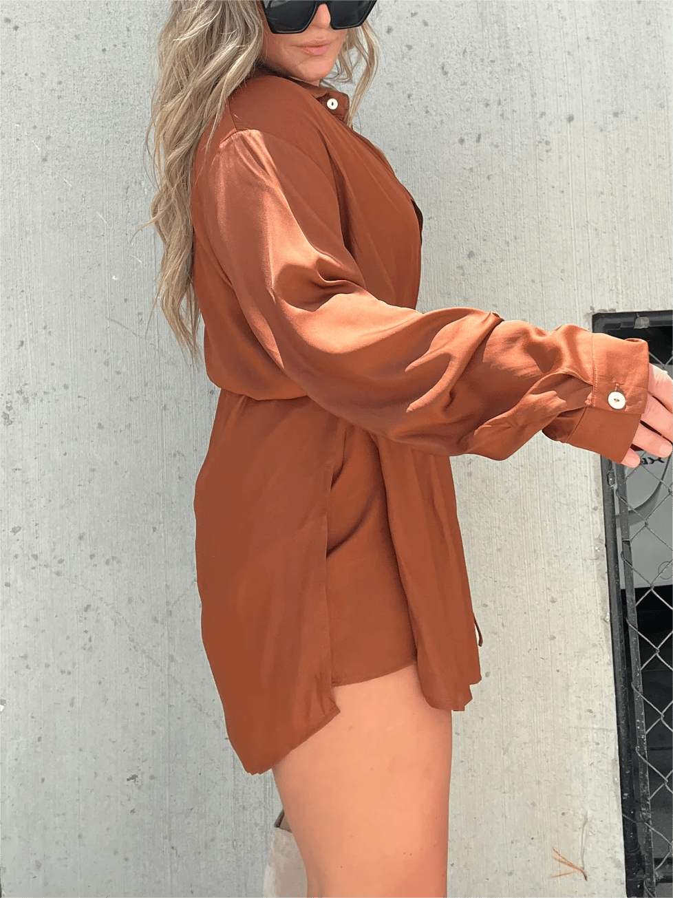 2023 NEW SATIN COVERED NIGHTS 2-PIECE TUNIC SET✨